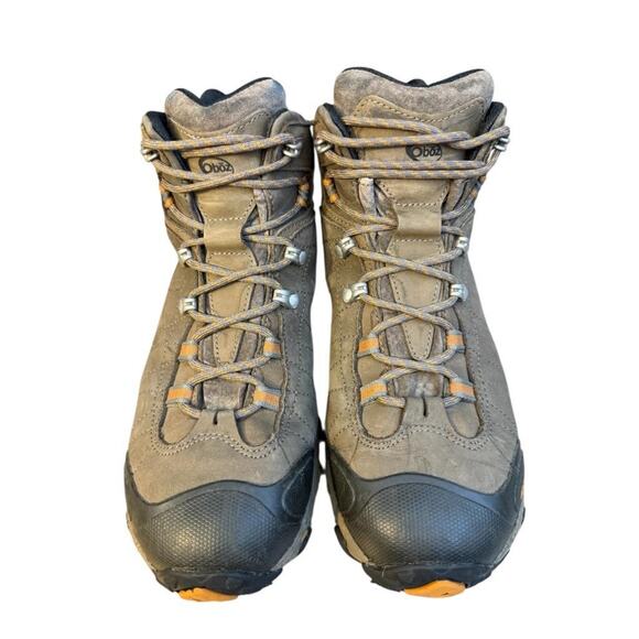 Oboz Bridger Waterproof Brown Leather Hiking Boot Men size 10.5 - Picture 4 of 11